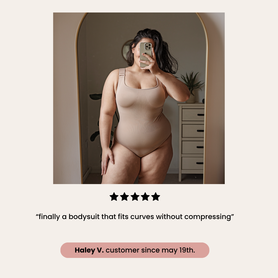 Seamless Round Neck Bodysuit | Célia