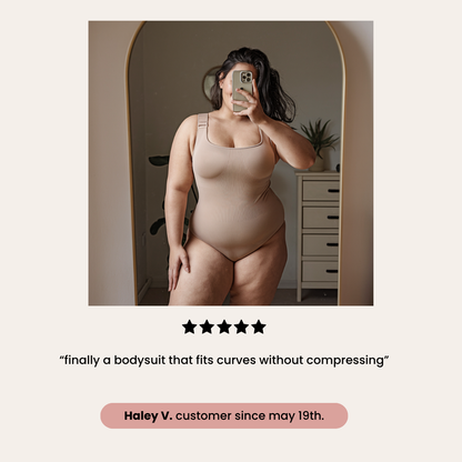 Seamless Round Neck Bodysuit | Célia