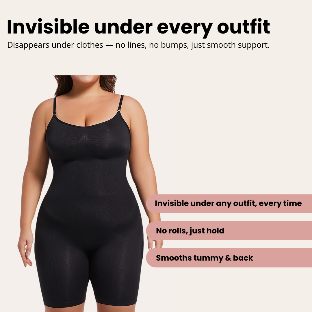 Seamless Spaghetti Strap Bodysuit | Maëva