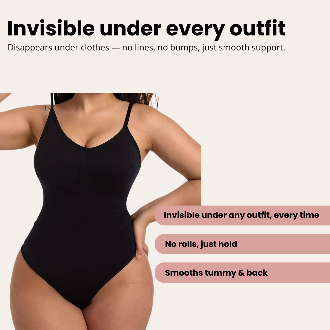 Seamless Snatched Thong Bodysuit | Nayah