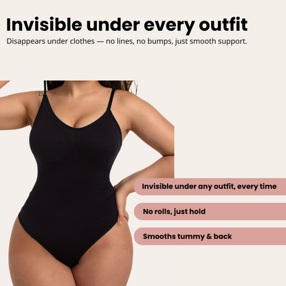 Seamless Snatched Thong Bodysuit | Nayah