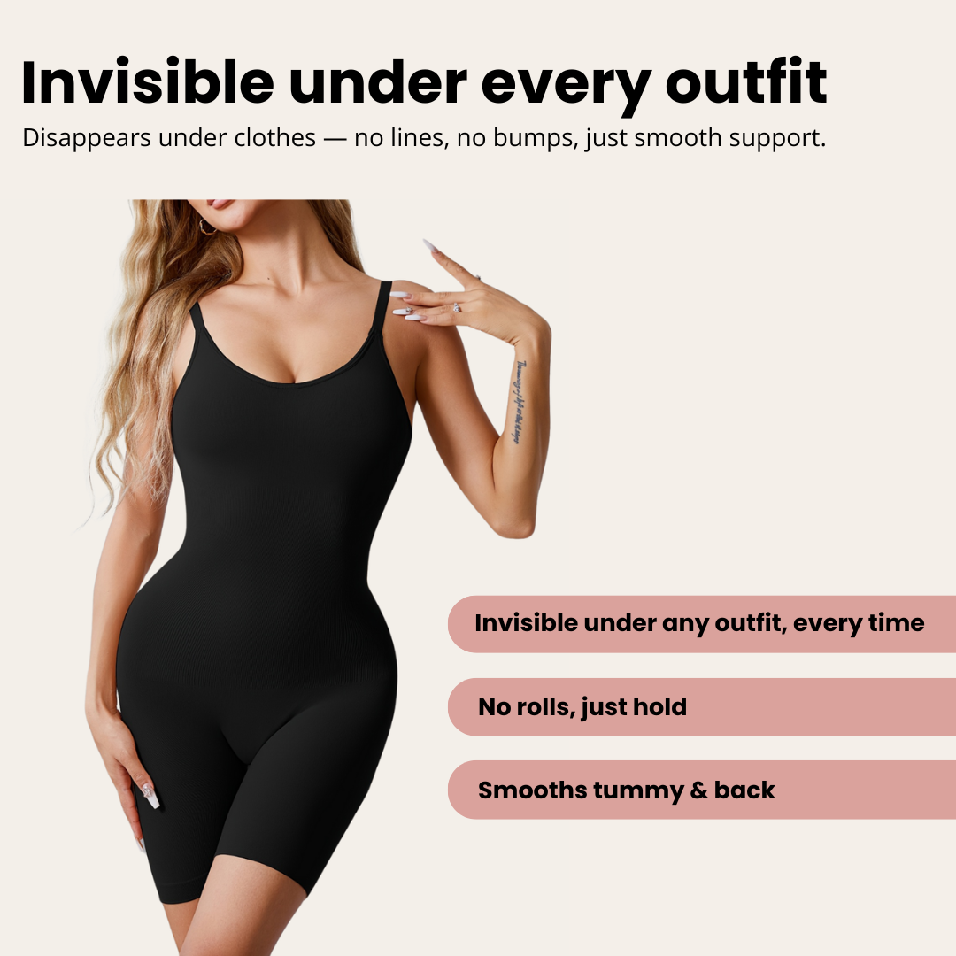 Seamless Round Neck Bodysuit | Anaïs