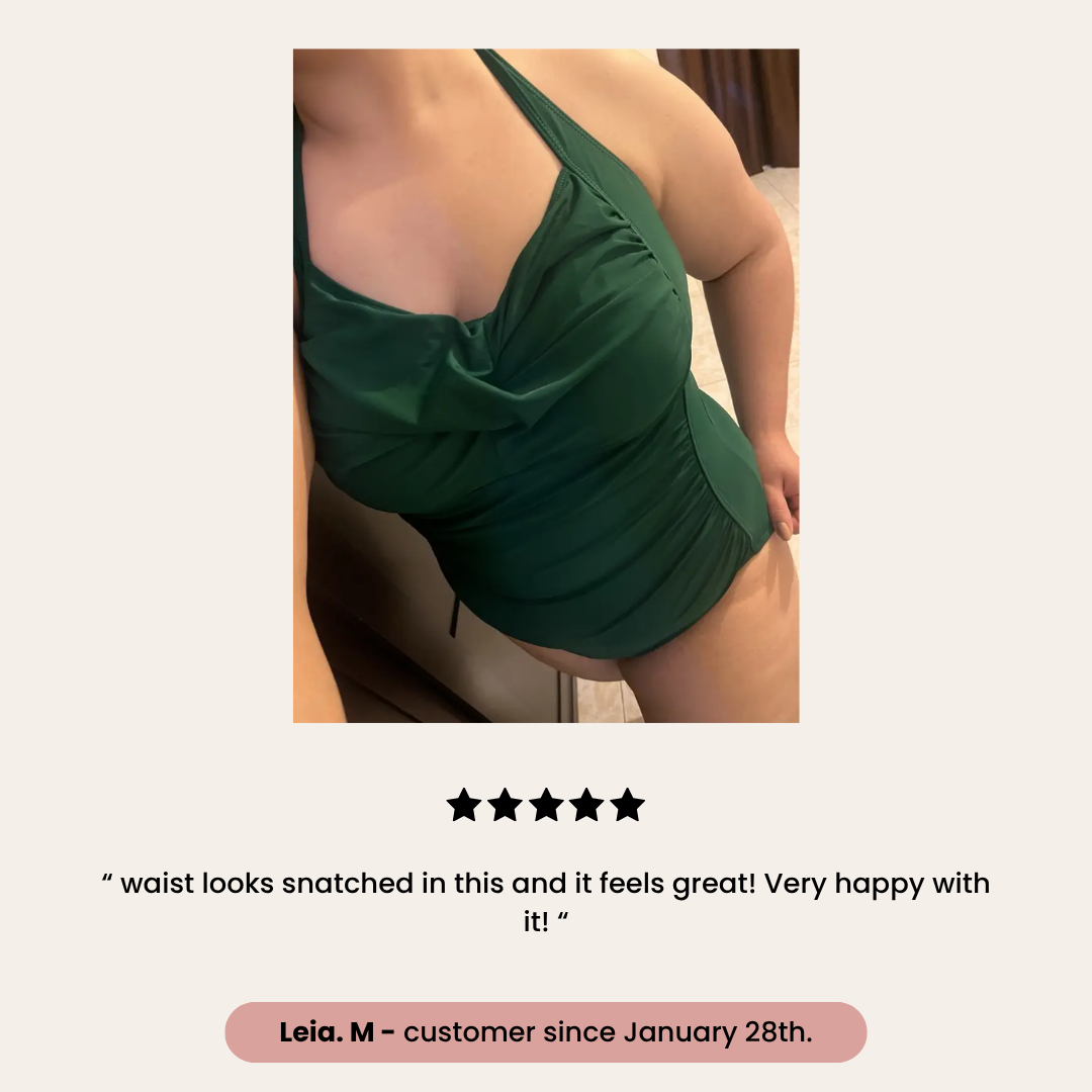 Sculpt Wrap Low Back Swimsuit | Sanaë