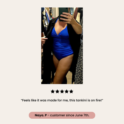 Halter Top Shapewear Tankini | Jazelle