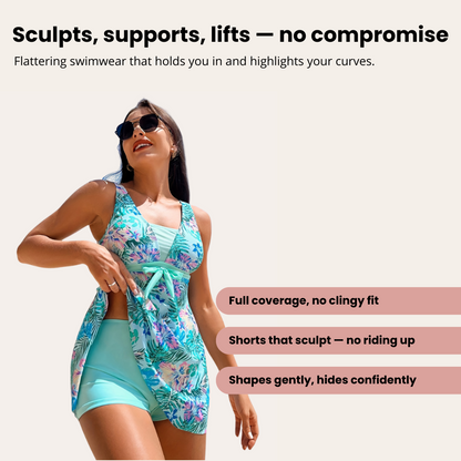 Shaping Floral Tanknini | Livane