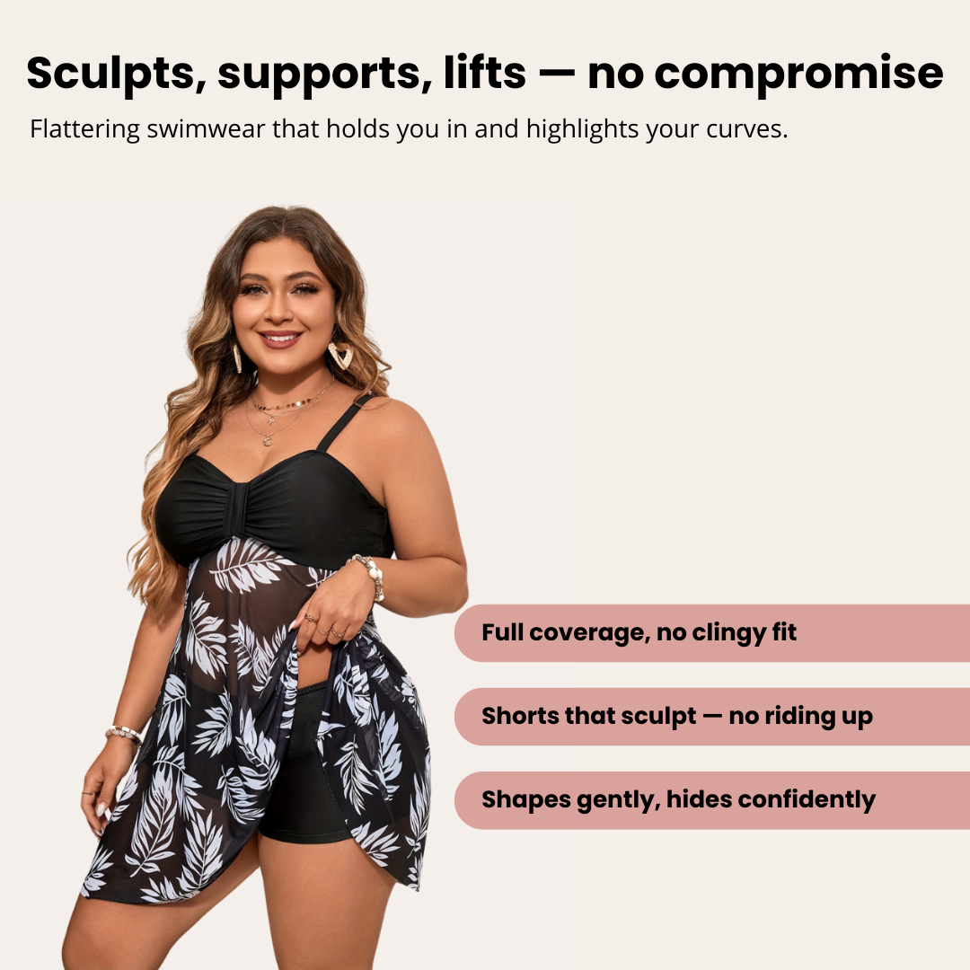 Plus Size Swimwear Tankini | Isandra