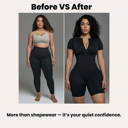 Short Sleeve Activewear Bodysuit | Sabrina