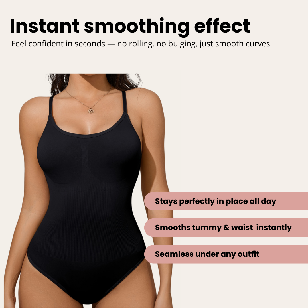 Tummy Control Shaping Bodysuit | Camille