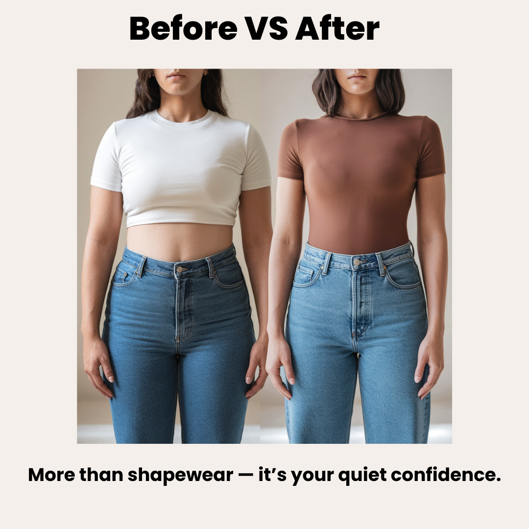 Short Seeve Round Neck Bodysuit | Mélanie
