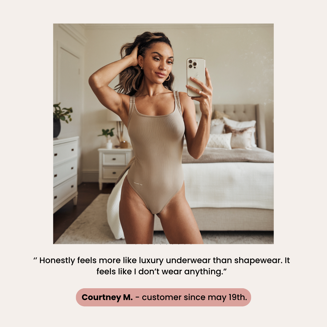 Seamless Waist Control Bodysuit | Manon