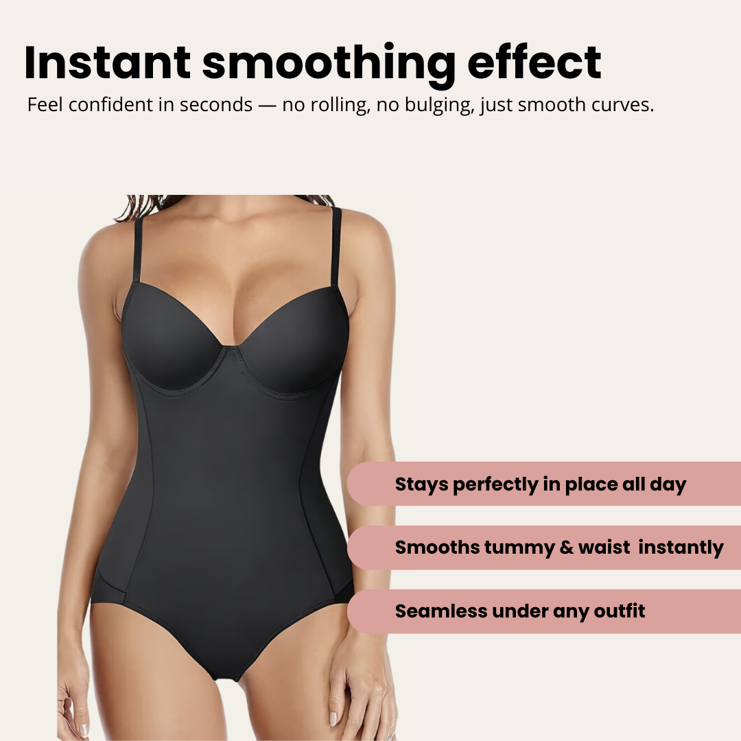 Supporting Spaghetti Strap Bodysuit | Léna