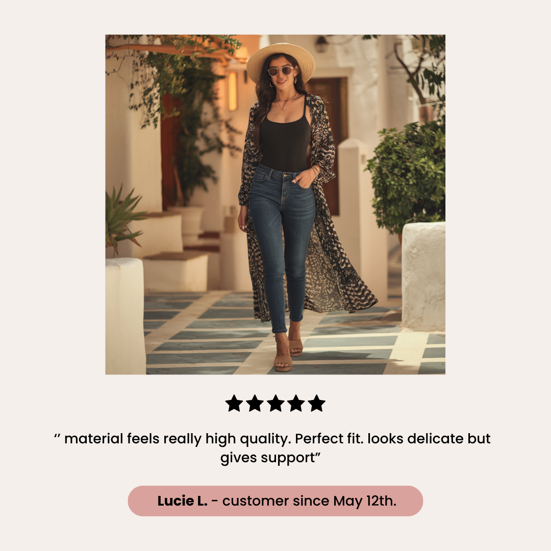 Supportive Shapewear Bodysuit | Élodie