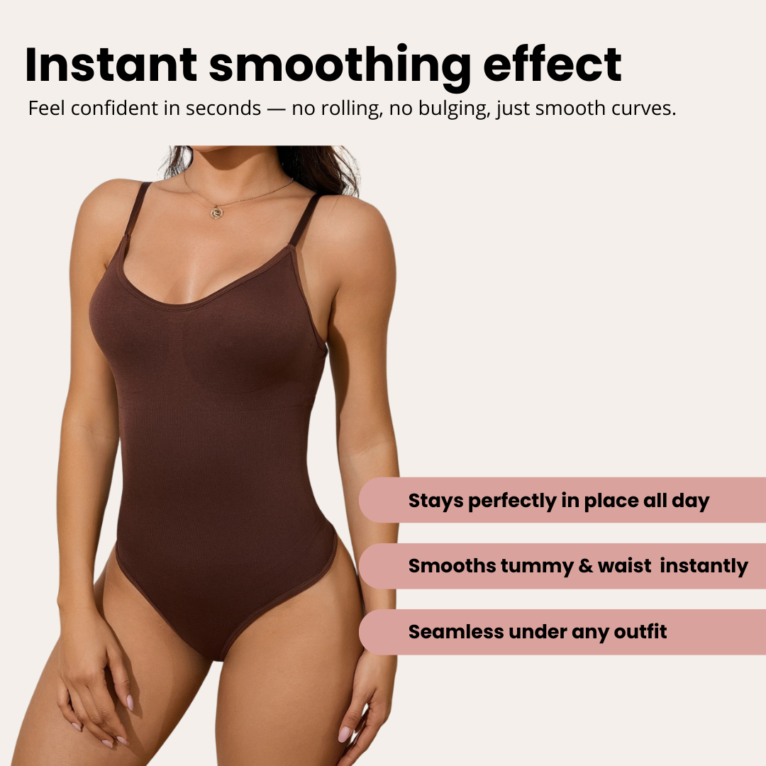 Seamless Sculpt Thong Bodysuit | Gabrielle