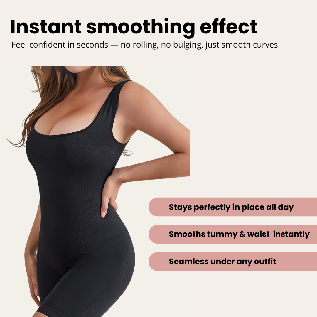 Square Neck Shapewear Bodysuit | Amélie
