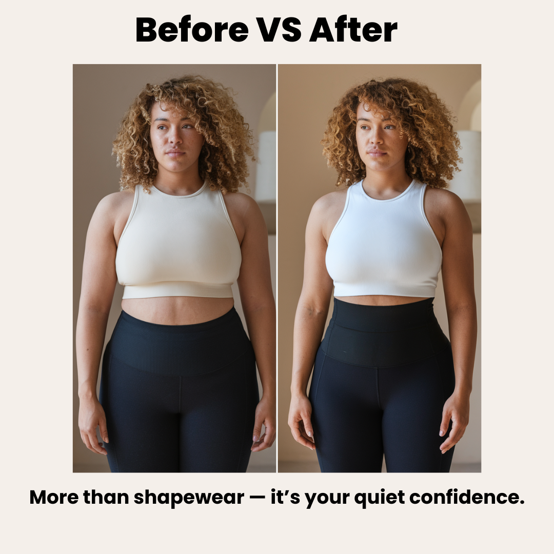 High Waisted Tummy Control Legging | Eléonore