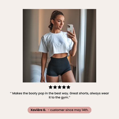 Scrunch Bum Activewear Shorts | Clarisse