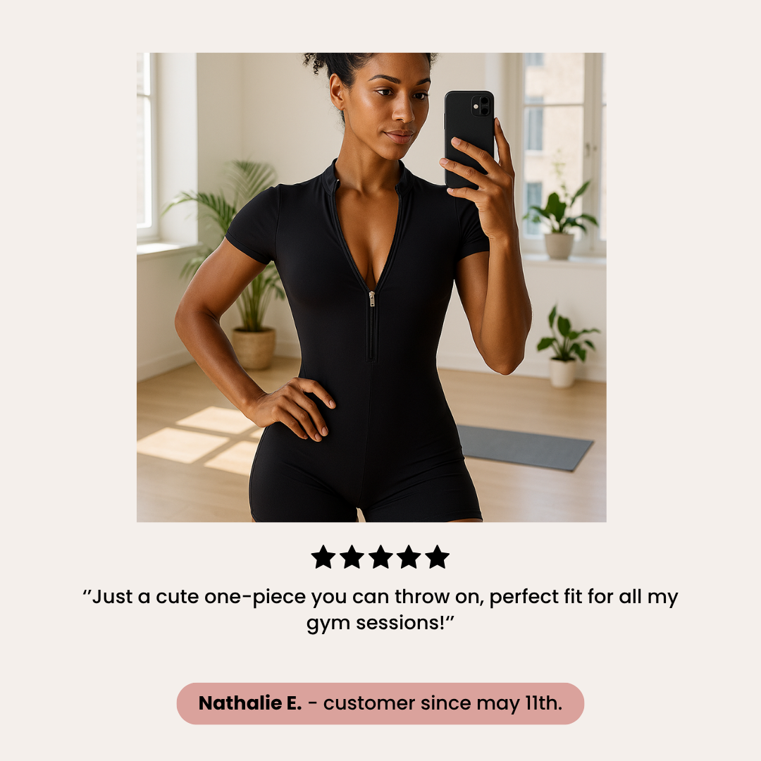 Short Sleeve Activewear Bodysuit | Sabrina