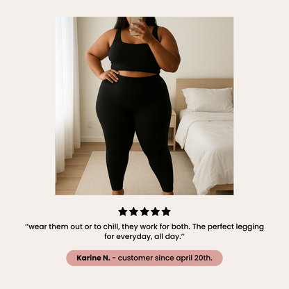 Comfortable Tummy Control Legging | Estelle