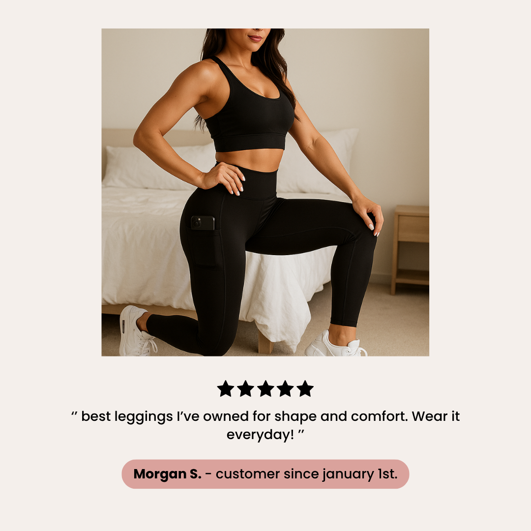 Shaping Activewear Pocket Legging | Angélique