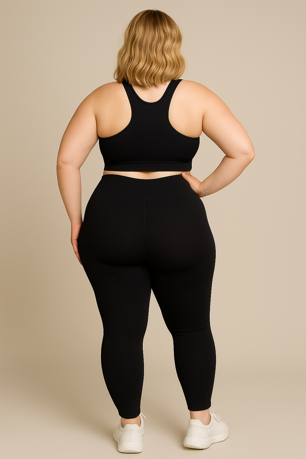 High Waisted Tummy Control Legging | Eléonore